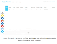 Tablet Screenshot of cozumelparadise.com